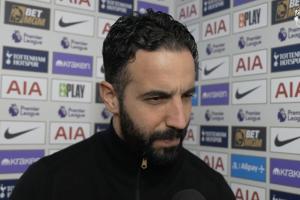 阿玛德赛季报销？阿莫林：是的 争取赢热刺 任何结果都是我的责任