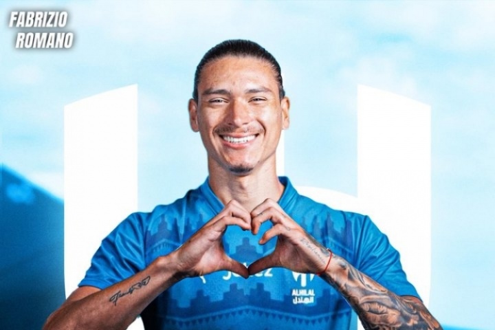 here we go！罗马诺：努涅斯加盟利雅得新月 转会费5300万欧+浮动