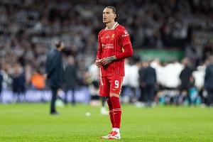 记者：努涅斯周四将与利物浦队友告别，之后前往德国体检