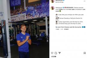 真人FM！罗马诺：切尔西连卖4人又入手超1亿，接下来西蒙斯加纳乔