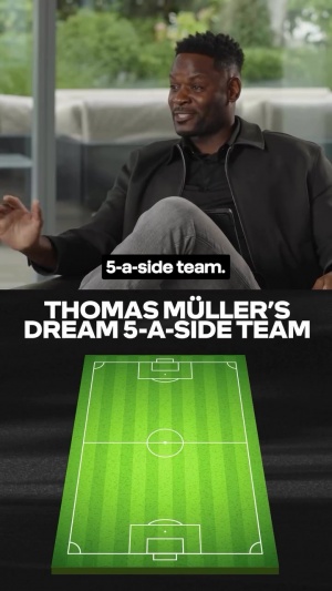 穆勒挑选自己的最佳五人制阵容：梅西、诺伊尔、拉姆和2名新队友