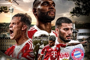 拜仁发布德超杯海报：迪亚斯、基米希、若纳坦-塔、翁达夫出镜