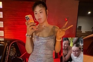 李月汝晒自拍：裙子和护具很搭！佩奇评论：被好闺蜜“背叛”了