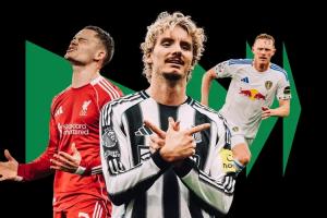 英超夏窗155名新援影响力排名：格拉利什第1 约克雷斯31 维尔茨72