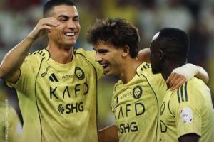 涅槃重生！菲利克斯戴帽助胜利5-1大胜，5轮7球领跑沙特联射手榜