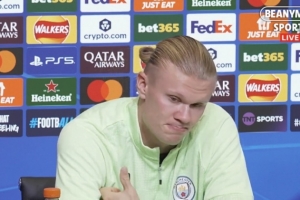 哈兰德：别拿我和梅罗比较、没人比得上 谢尔基有天赋像德布劳内