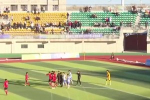 真部落战争！蒙超赤峰vs呼伦贝尔比赛最后一分钟门将直接急眼😱