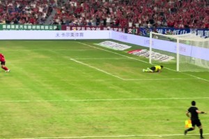 厉害👍！现场感受苏超南通队世界波破门